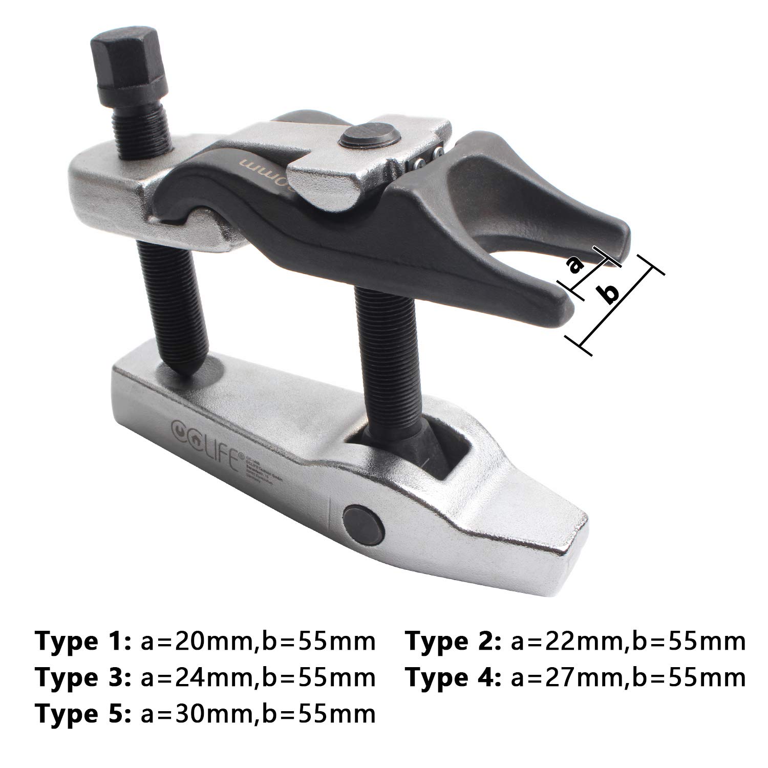 CCLIFE Steering Suspension séparateur rotule 5 pièces 20-30 mm
