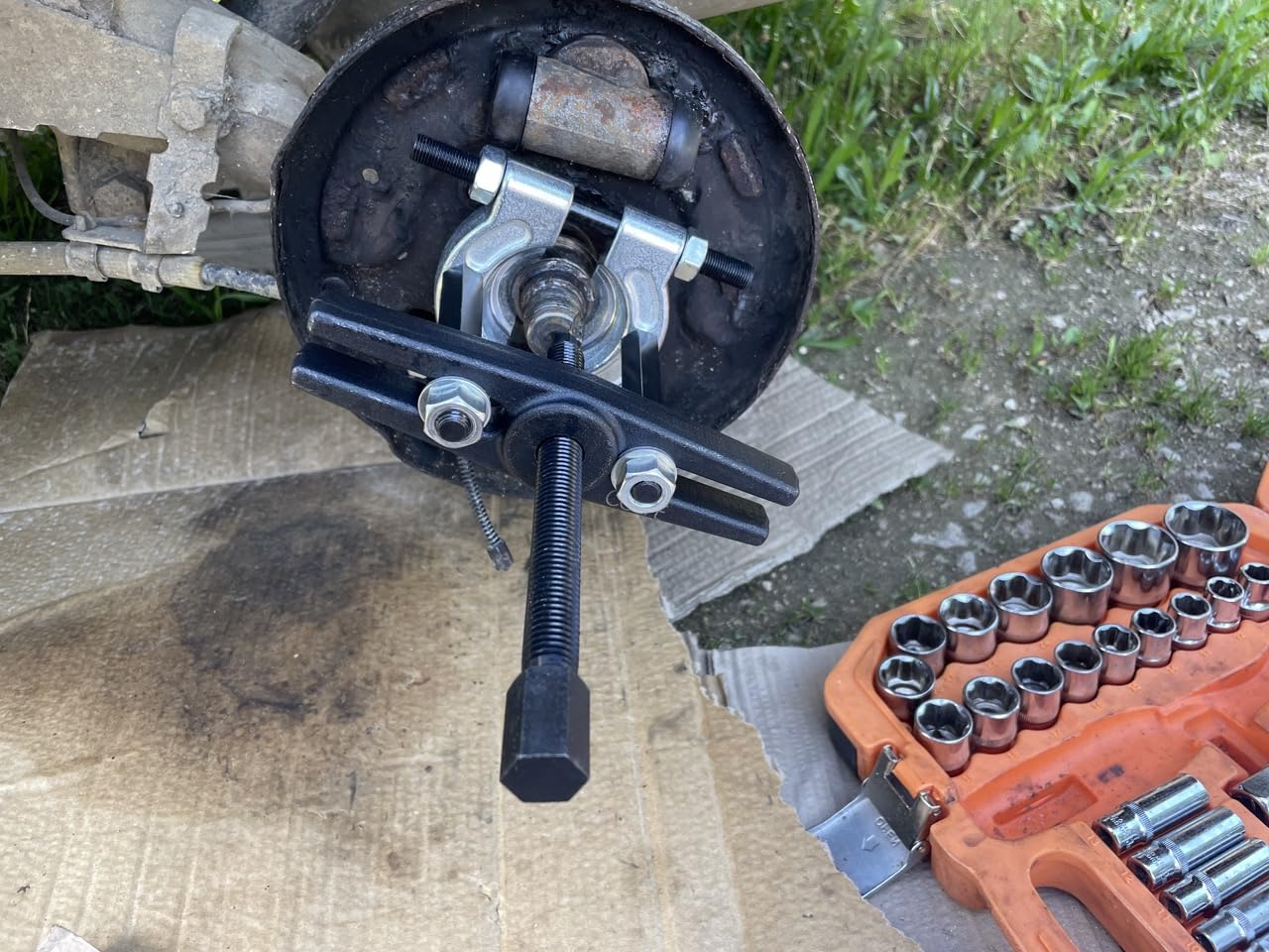 CCLIFE Puller Set Kit Extracteur Roulement 14 Pièces 50-70mm