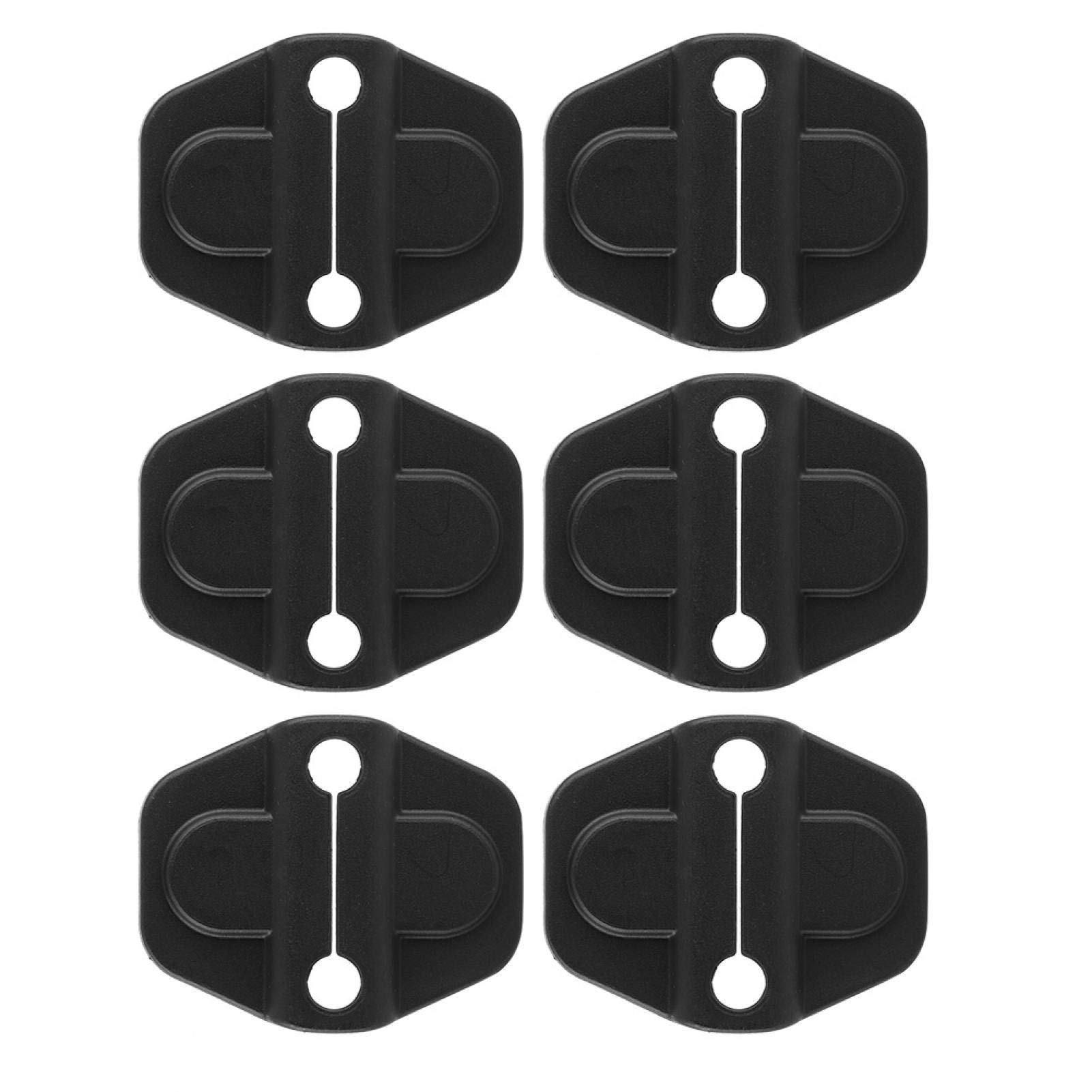 OUKENS cache serrure porte Jeep Wrangler 6 pièces noir