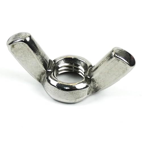 DAUMLINK Écrous Écrou papillon M12 inox 25 pcs sans outil