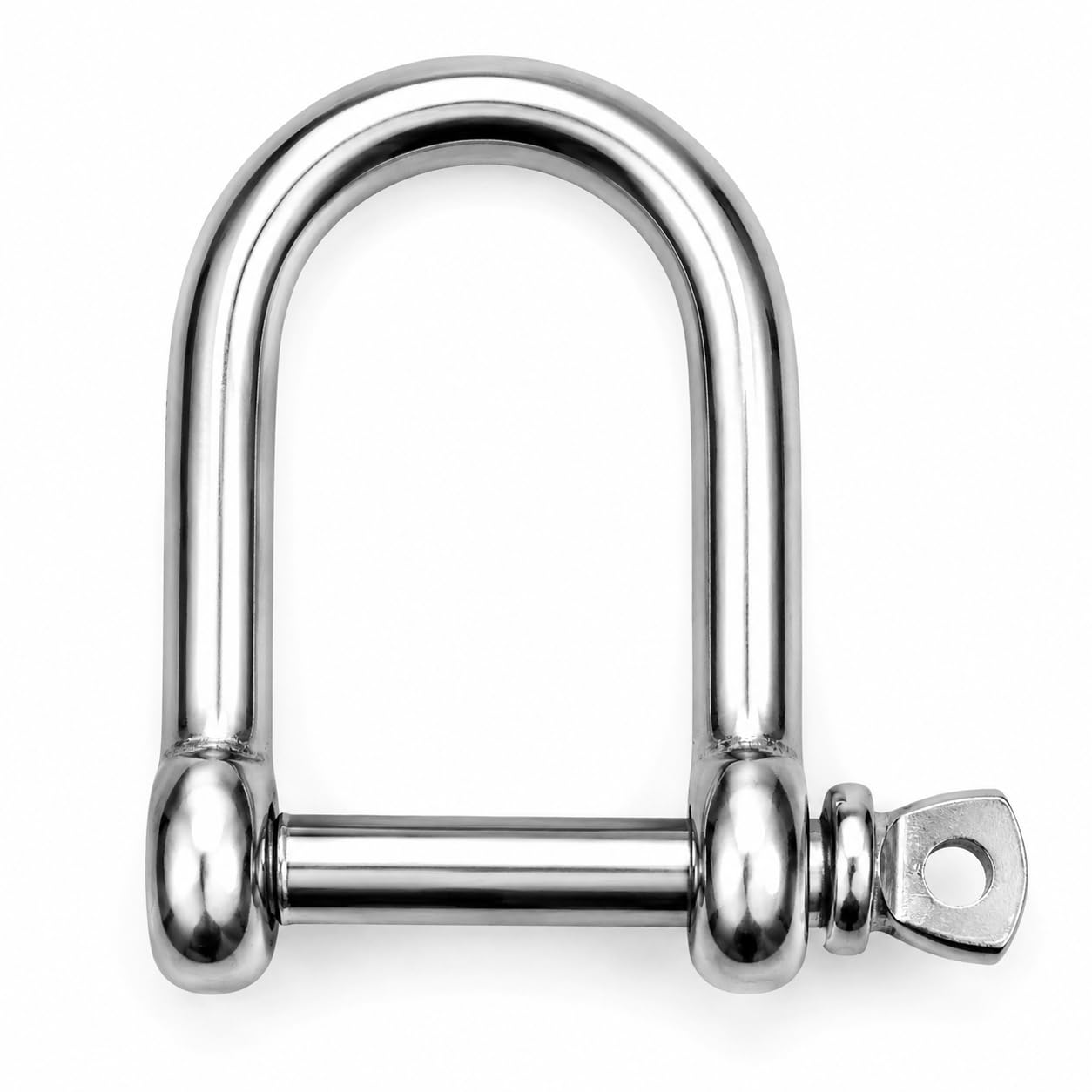 DAUMLINK Manilles manille D large inox 10 mm lot 2