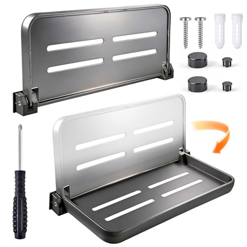 LEONTOOL Étagère murale pliante alu camping-car
