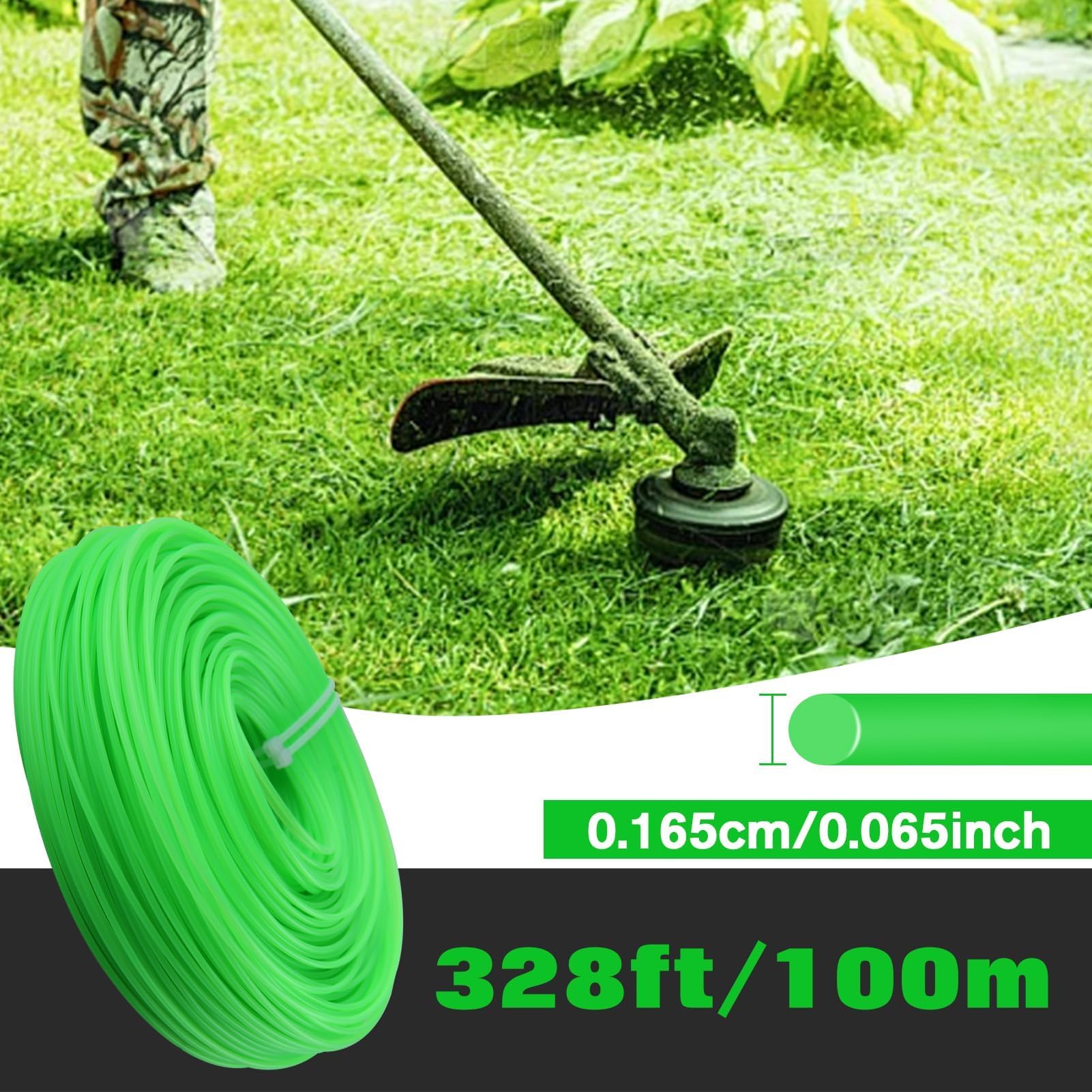 LEONTOOL Fil nylon rond débroussailleuse 1,65mm 100m