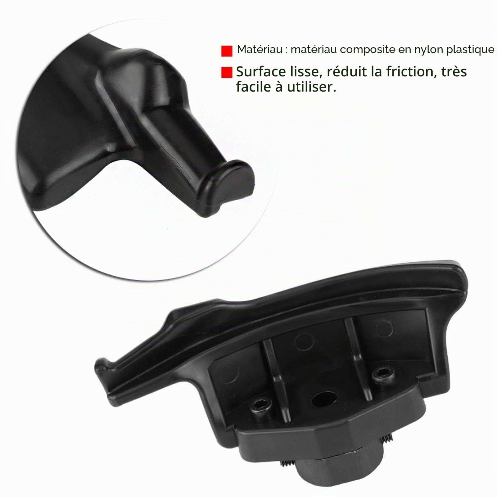 OUKENS Tête montage démonte-pneu nylon 28 mm jantes alu