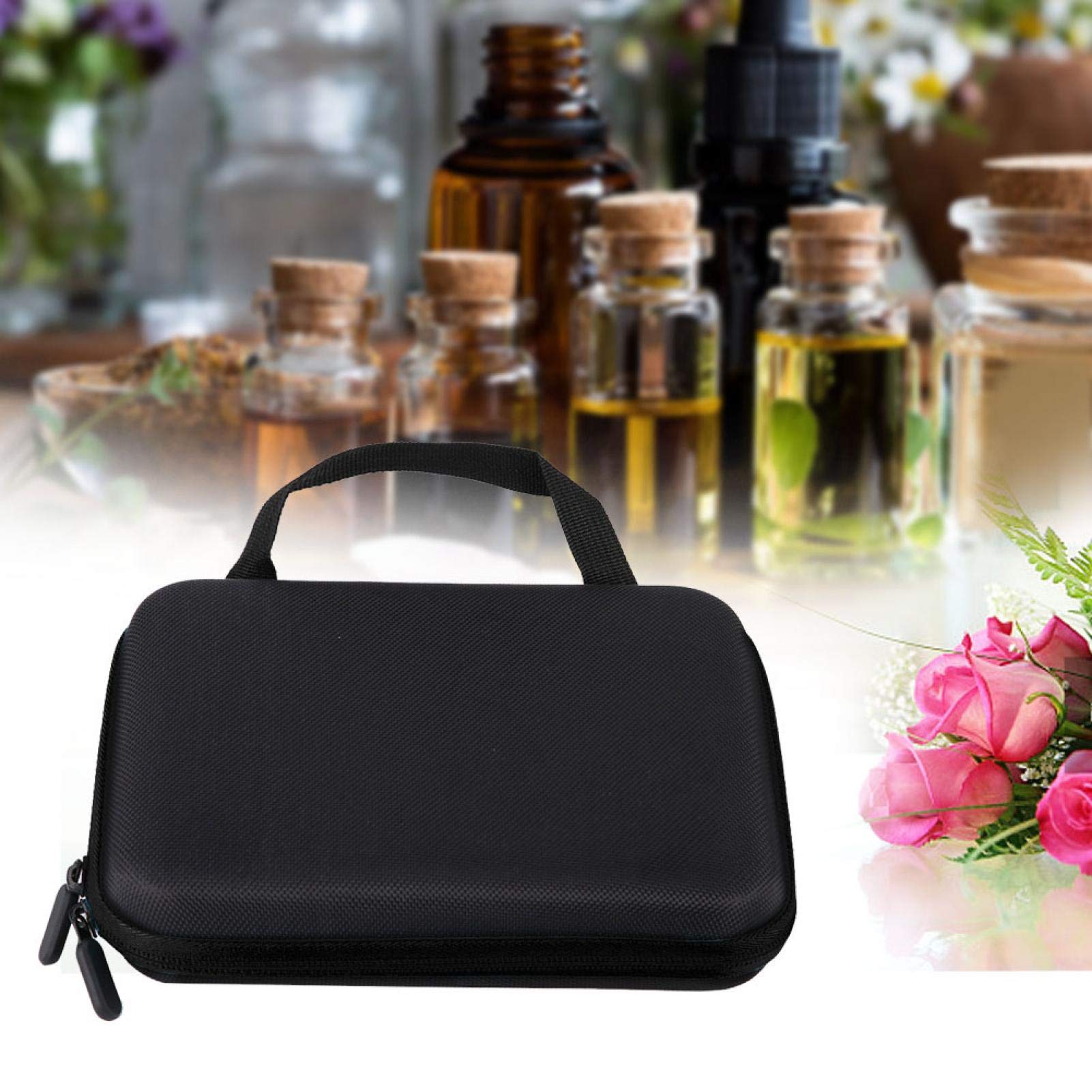 OUKENS Cuisine et maison étui huile essentielle noir 63 flacons