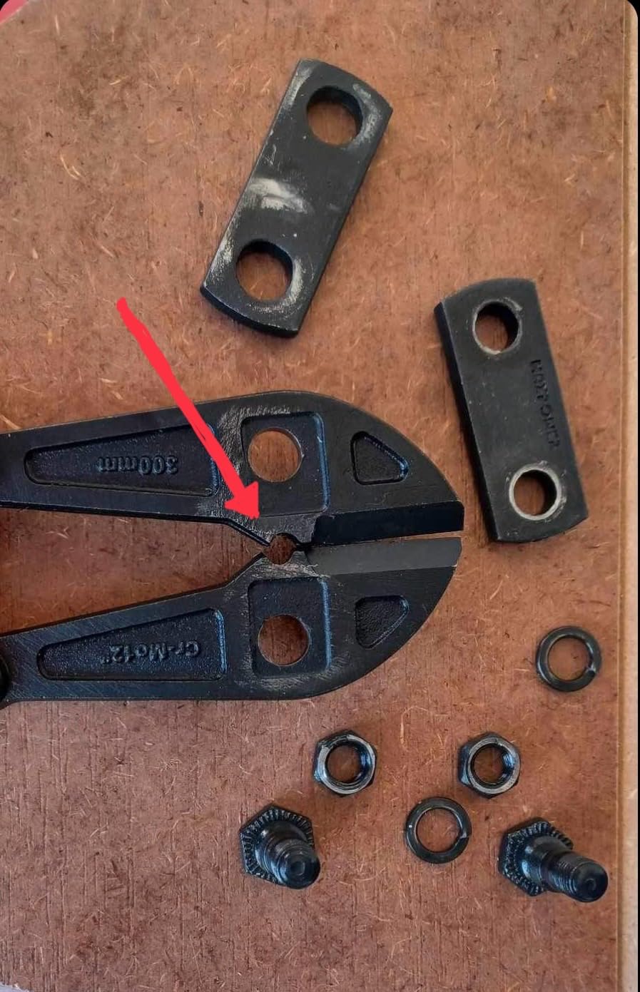 MaxPower Outils de coupe coupe-boulons 8 in 216 mm 4 mm