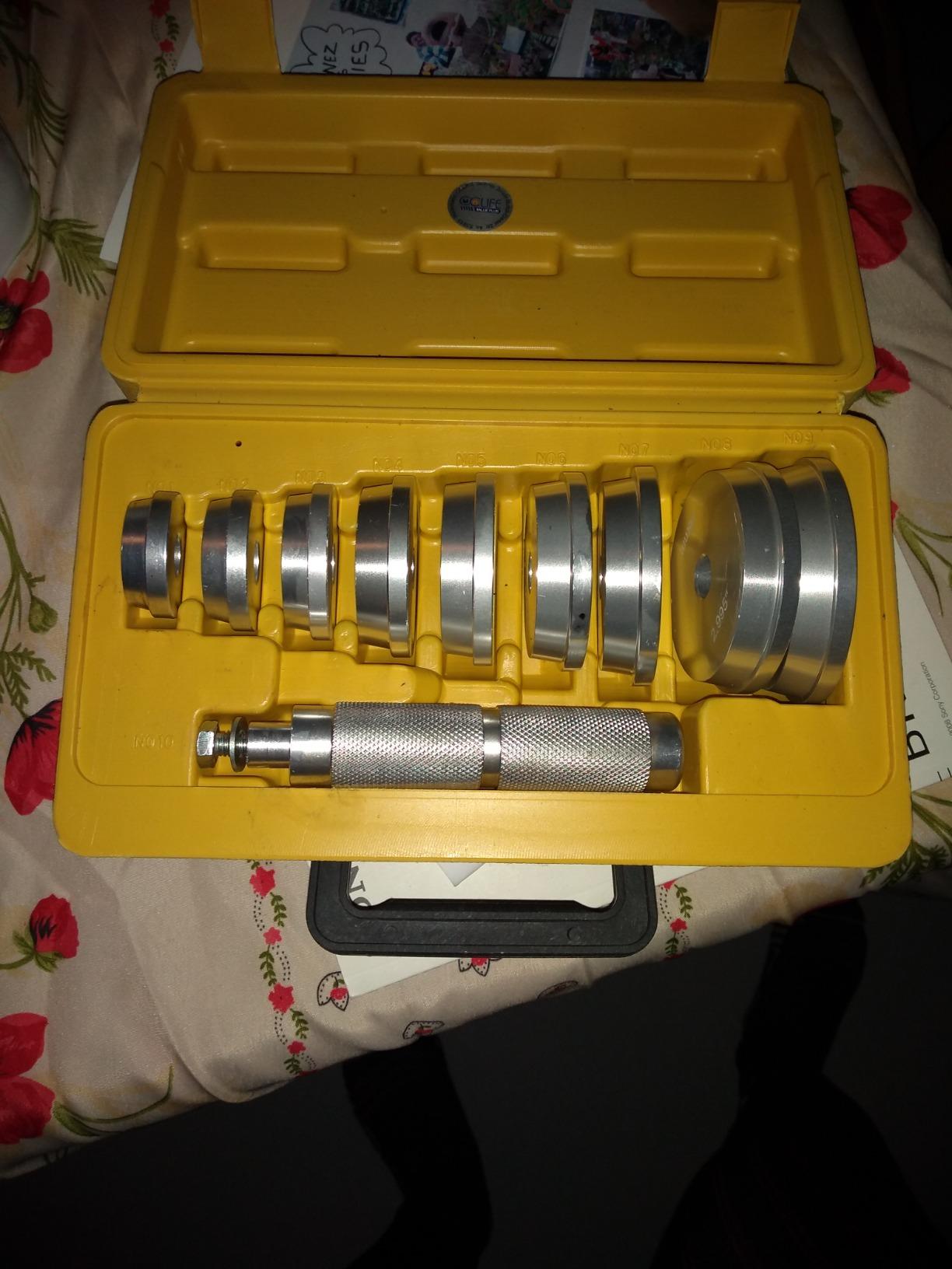 CCLife Puller Set extracteur roulement 17 pièces alu