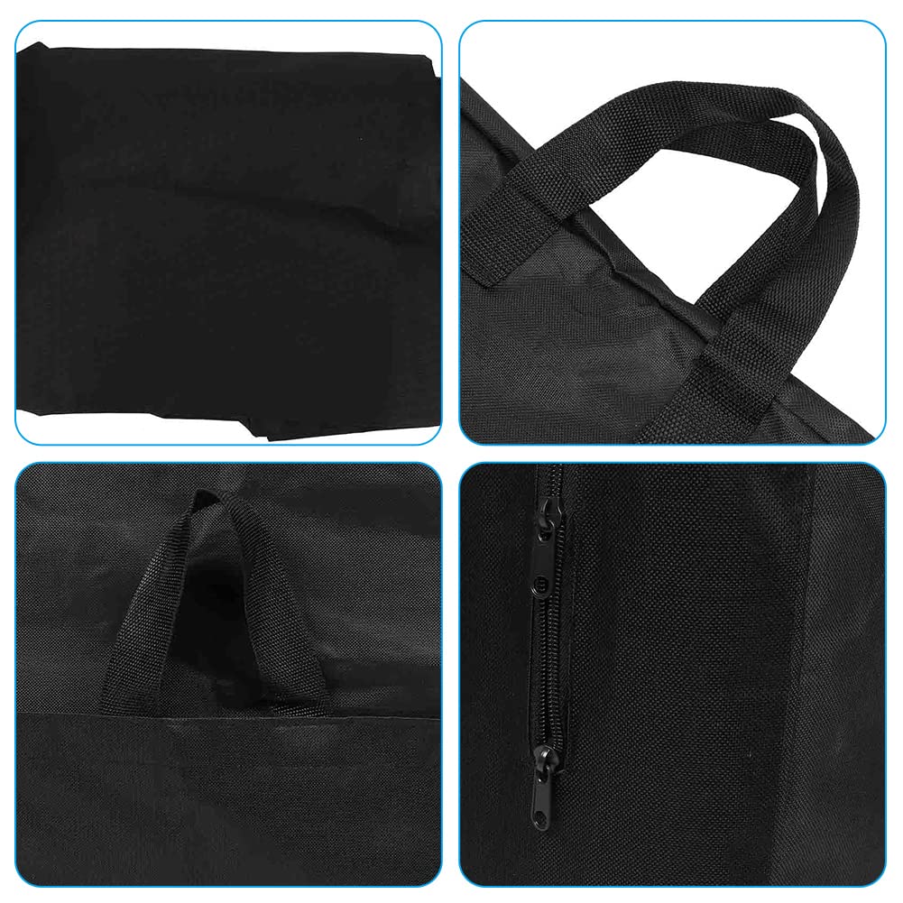 Jadeshay sac table de massage toile noir 93x63x23 cm