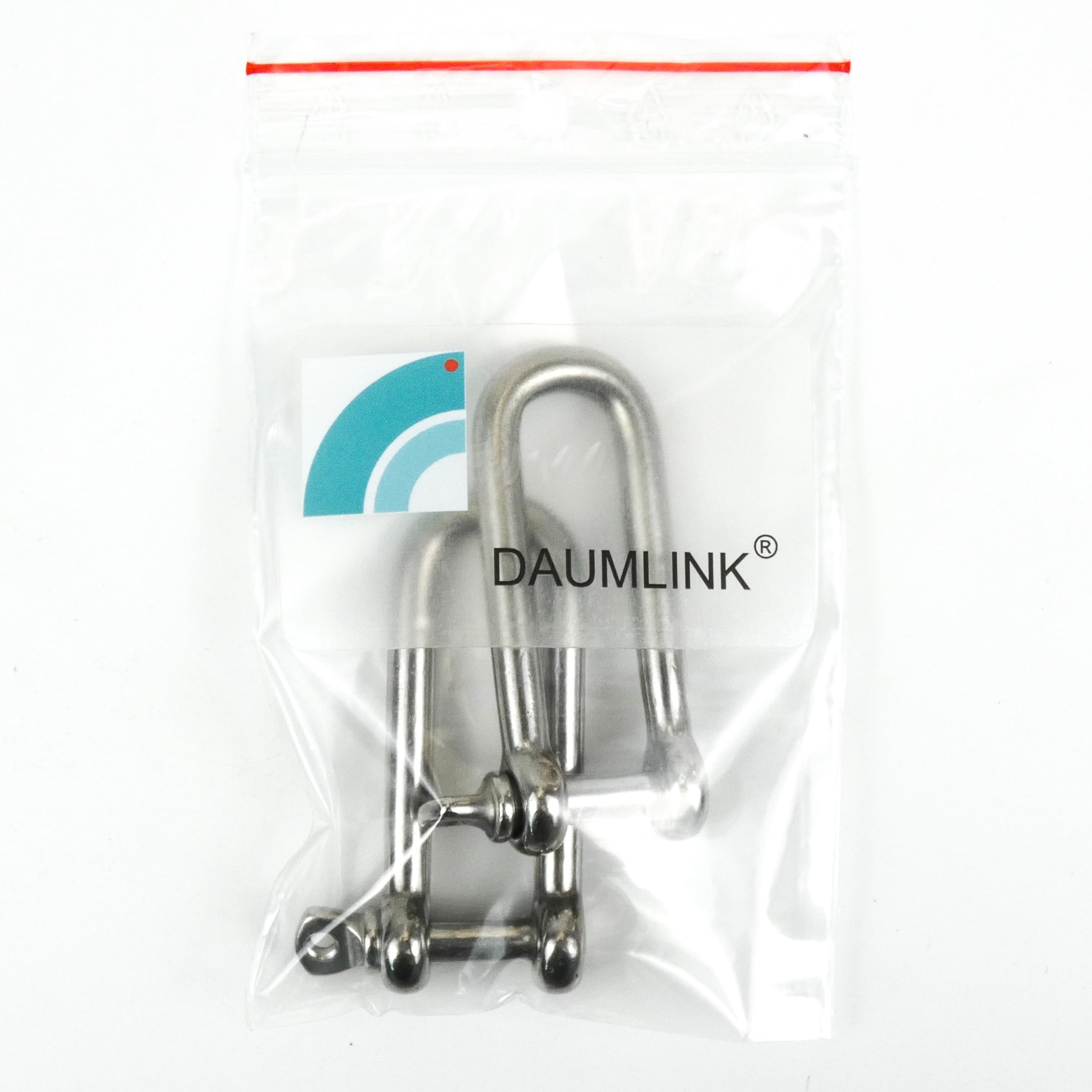 DAUMLINK manille ronde longue 6 mm inox A4 lot 2 pièces