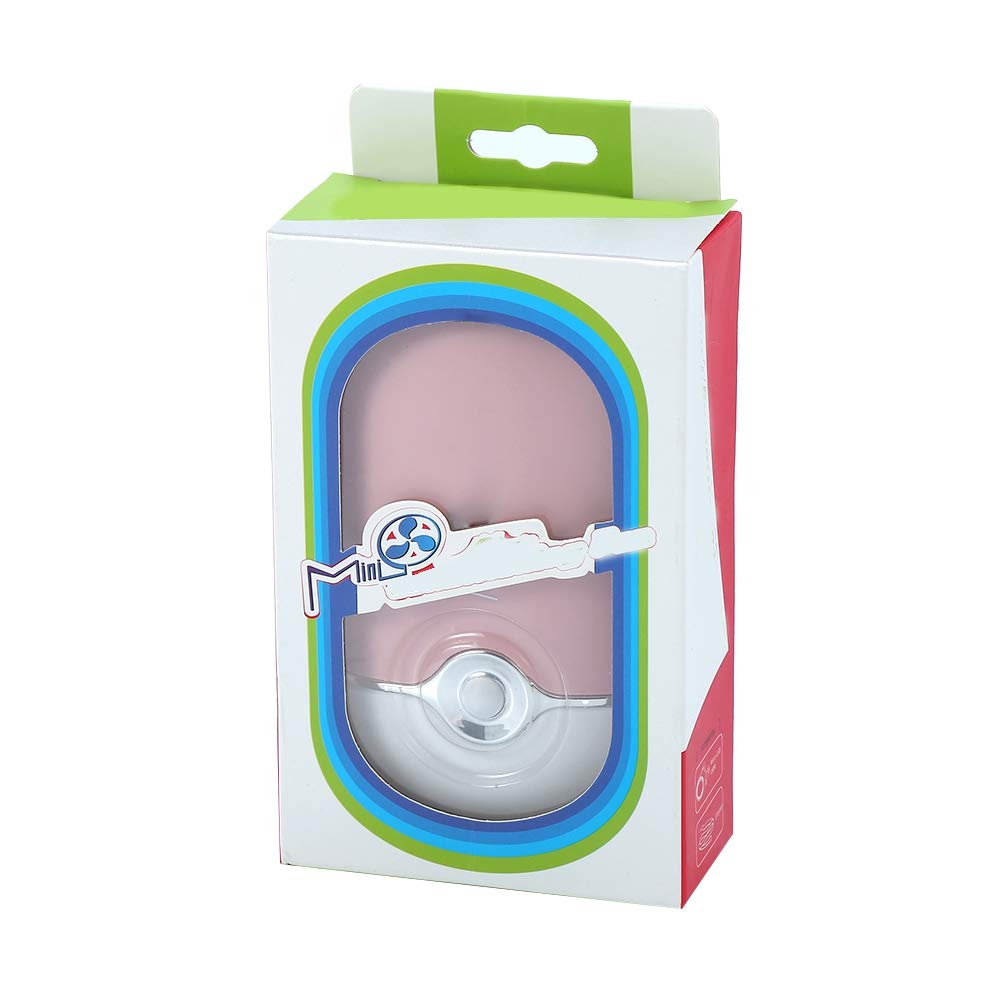 Jadeshay Articles Ménagers ventilateur cils mini USB rose