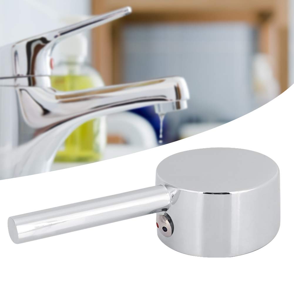 OUKENS poignée levier robinet 45 mm zinc chromé 1 pièce
