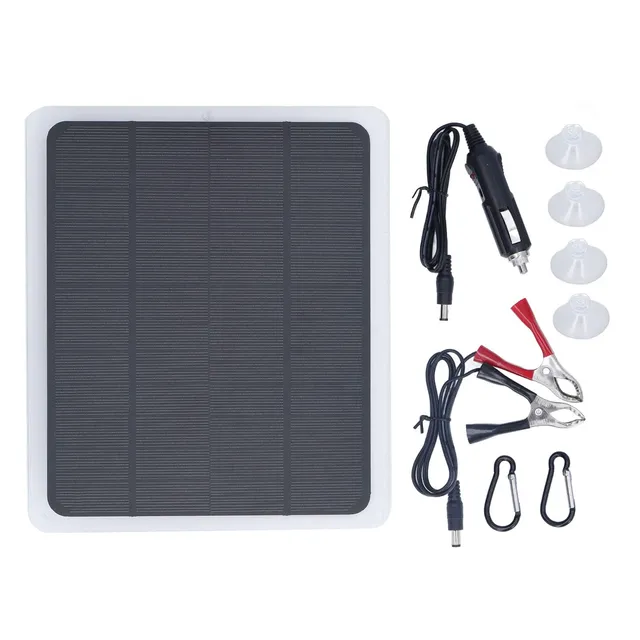 Jadeshay Solaire Photovoltaïque 20W 12V panneau solaire flexible USB