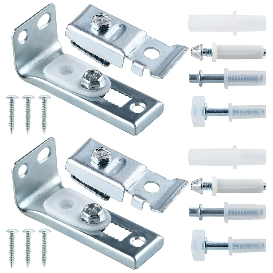 LEONTOOL Vis Écrous Kit Porte Coulissante 2 Volets Pivots Guidage