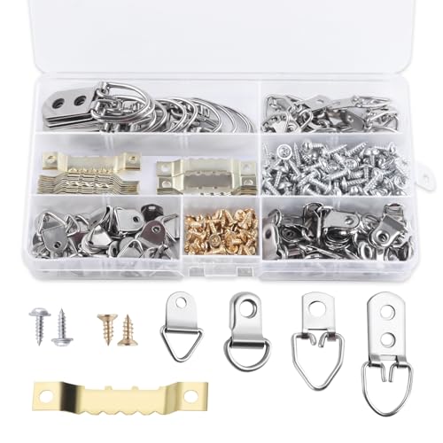 LEONTOOL Kit 270 pcs crochets tableau fixation cadre