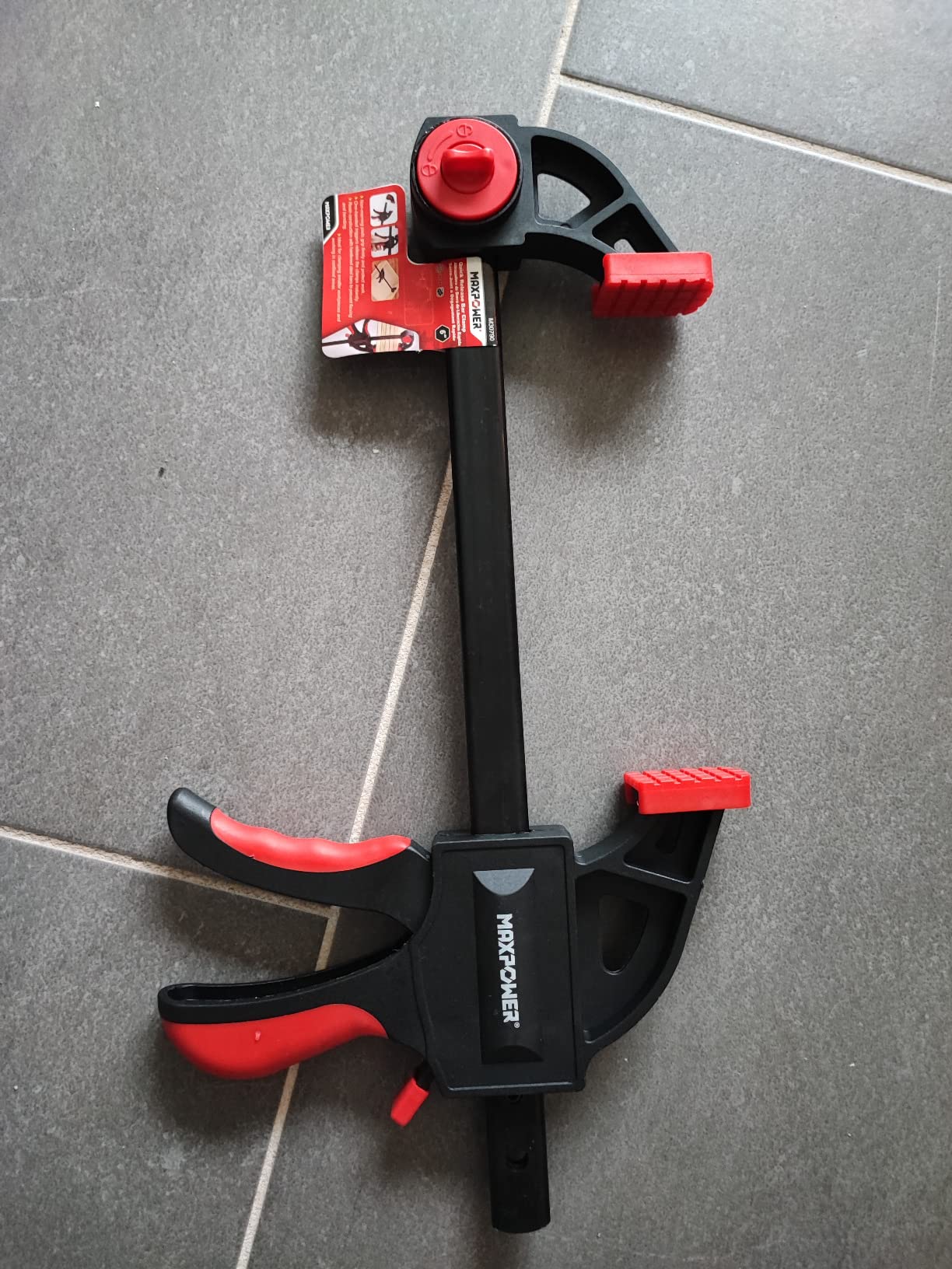 MaxPower Outils de serrage serre-joint rapide 600 mm 4 pièces 100 kg