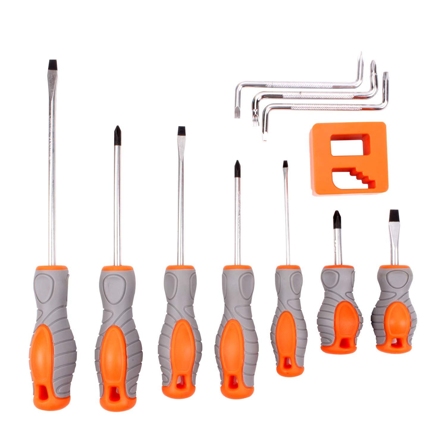 CCLIFE Screwdriver Sets 11 tournevis magnétiques Z + magnétiseur