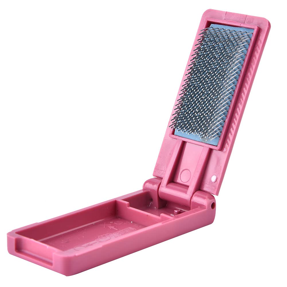 OUKENS Brosse chaussures danse portable rouge 9cm