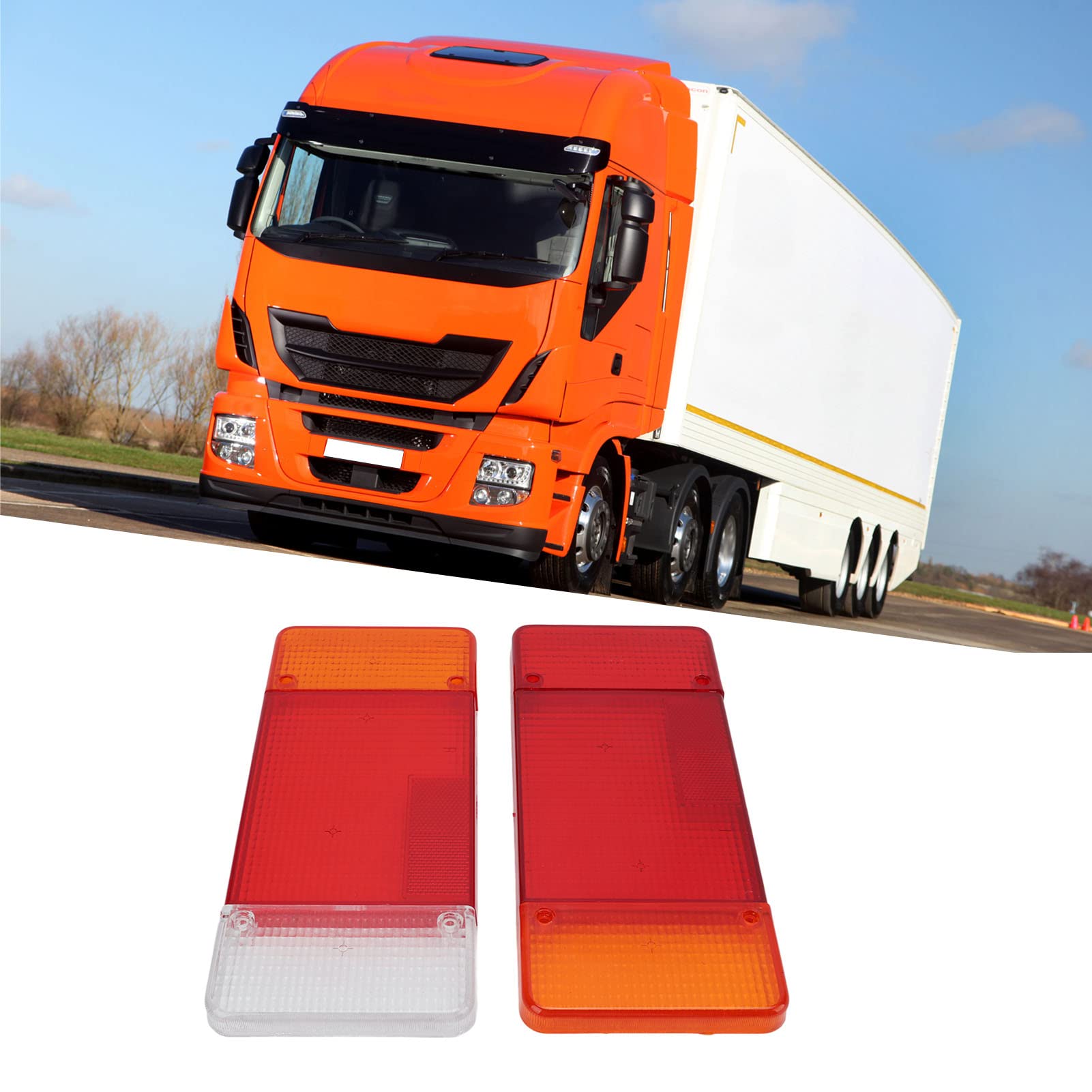 OUKENS Lentille feu arrière Iveco Daily lot 2