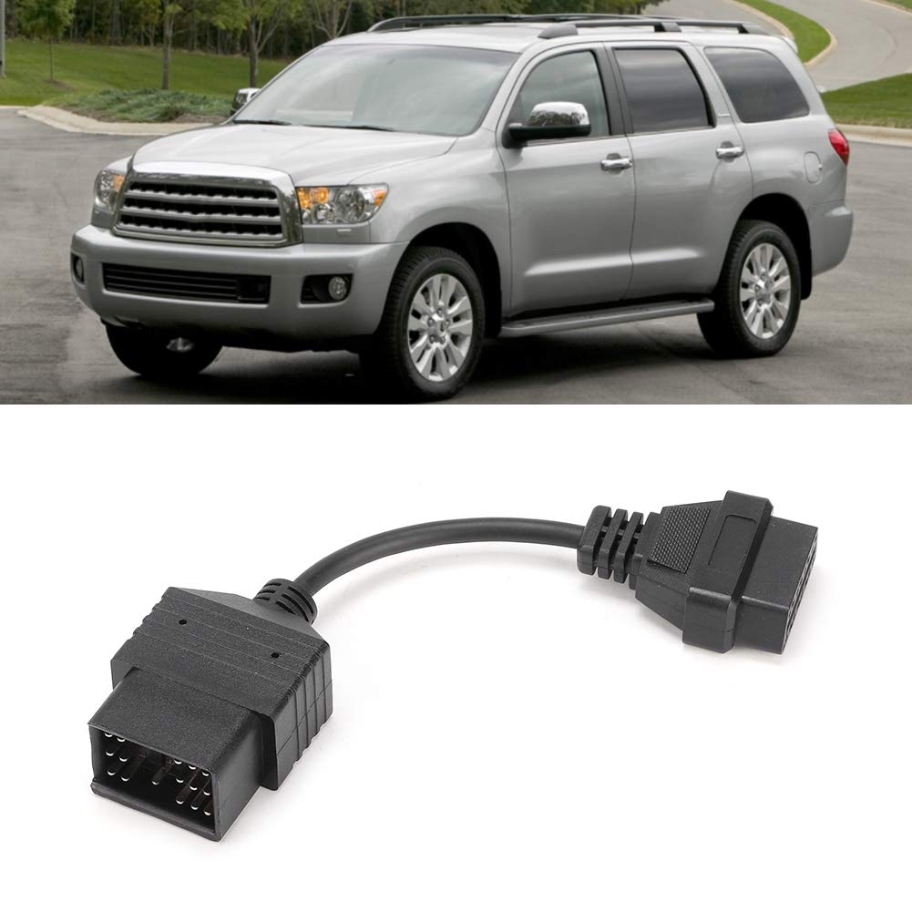 OUKENS Adaptateur diagnostic OBD2 17 vers 16 Toyota