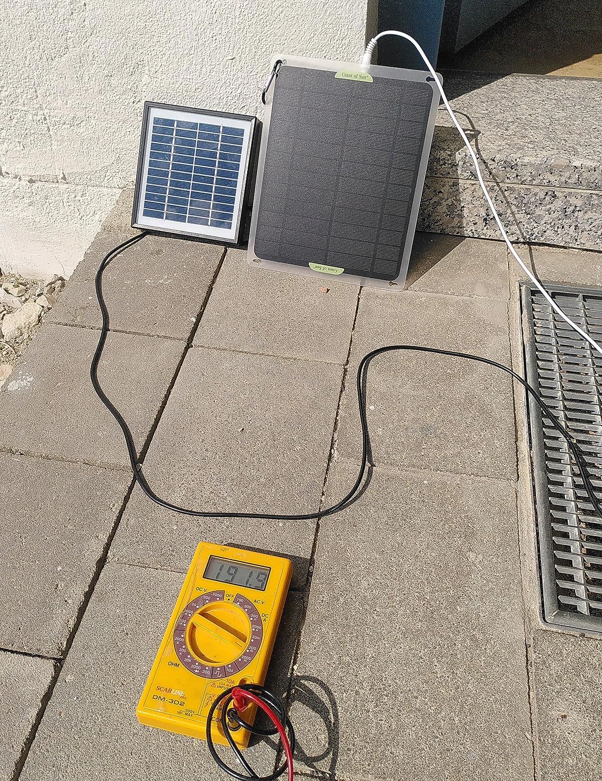 Jadeshay Solaire Photovoltaïque 20W 12V panneau solaire flexible USB