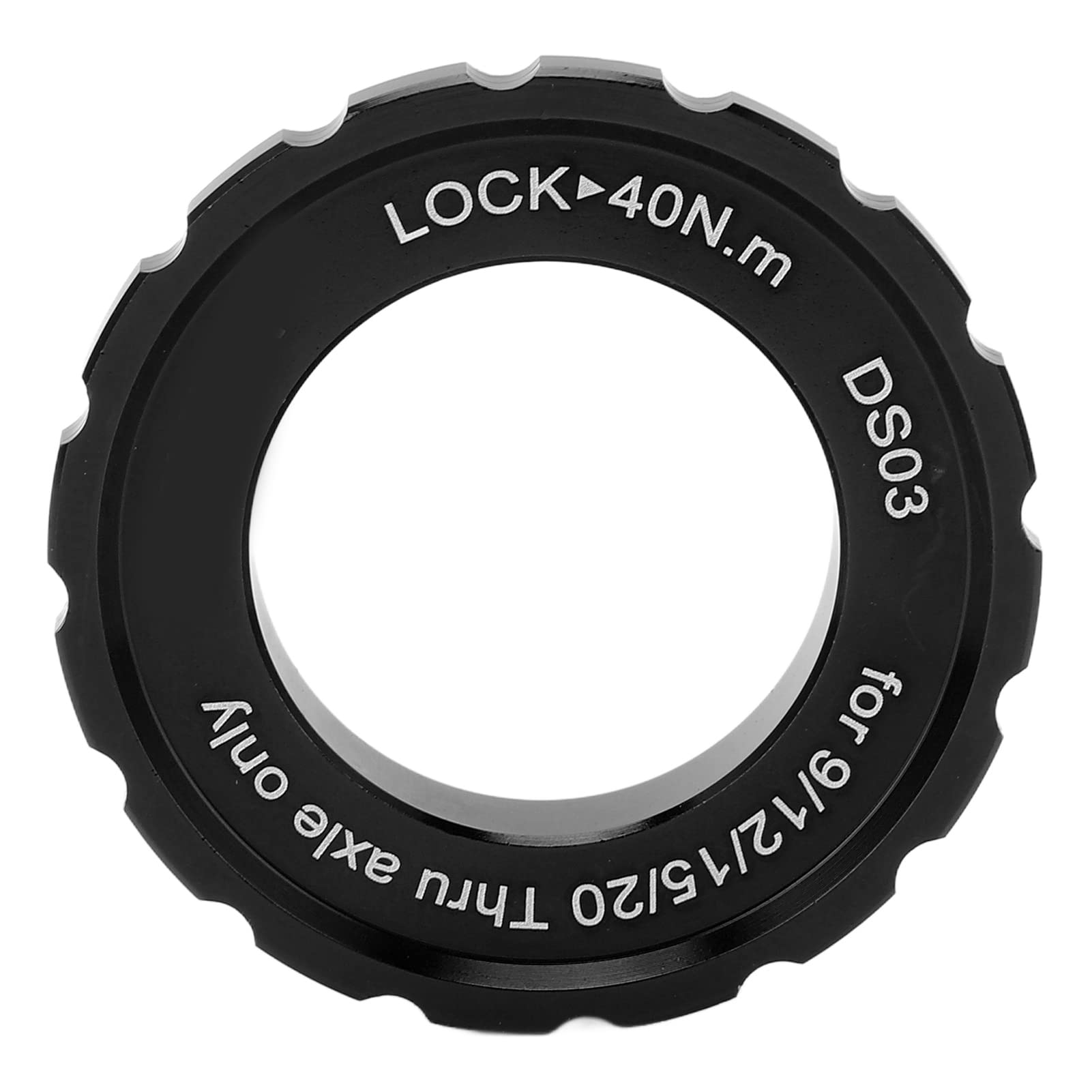 OUKENS Pièces de roue bague Centerlock noir moyeu vélo