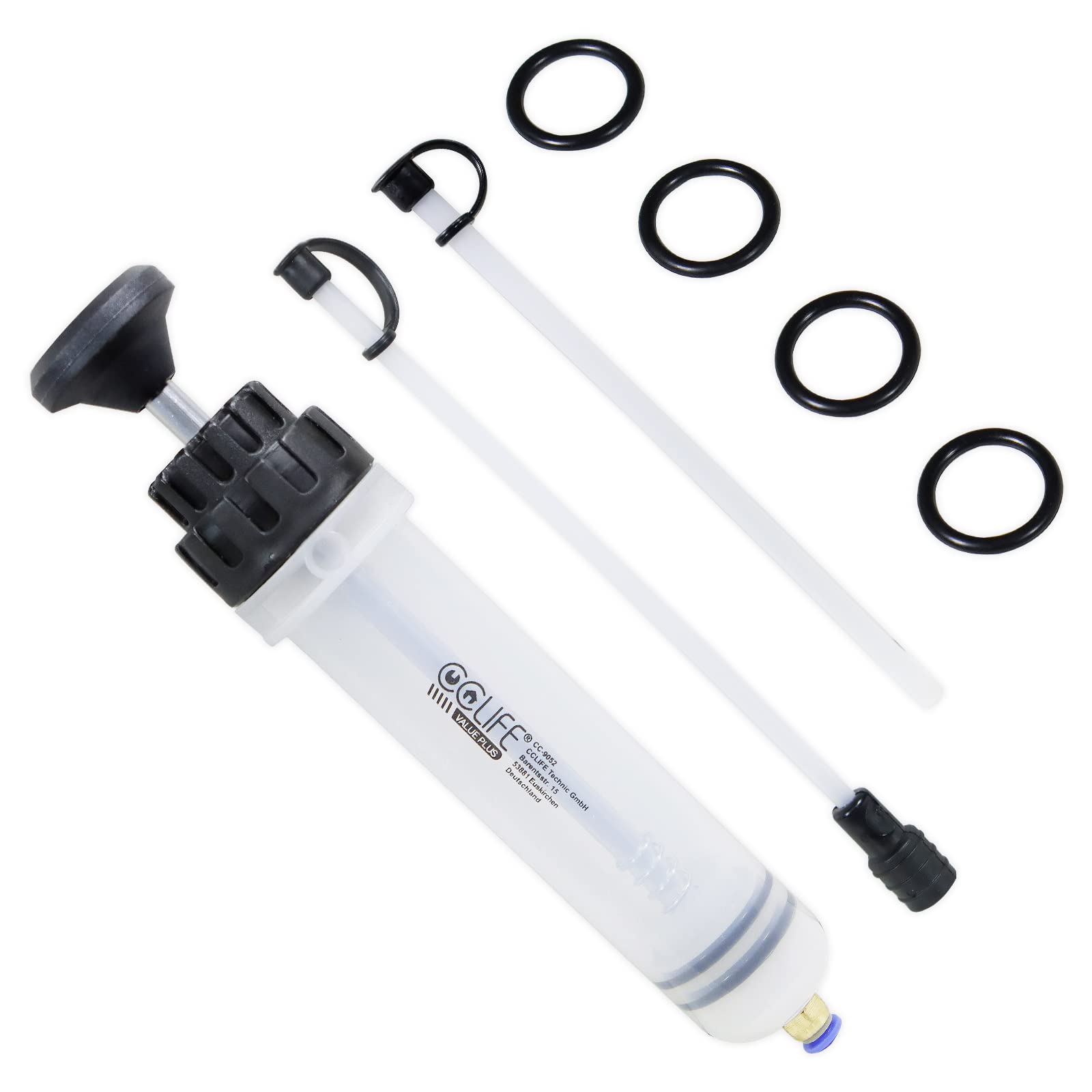 CCLIFE Oil Tools seringue huile 200cc pompe aspiration