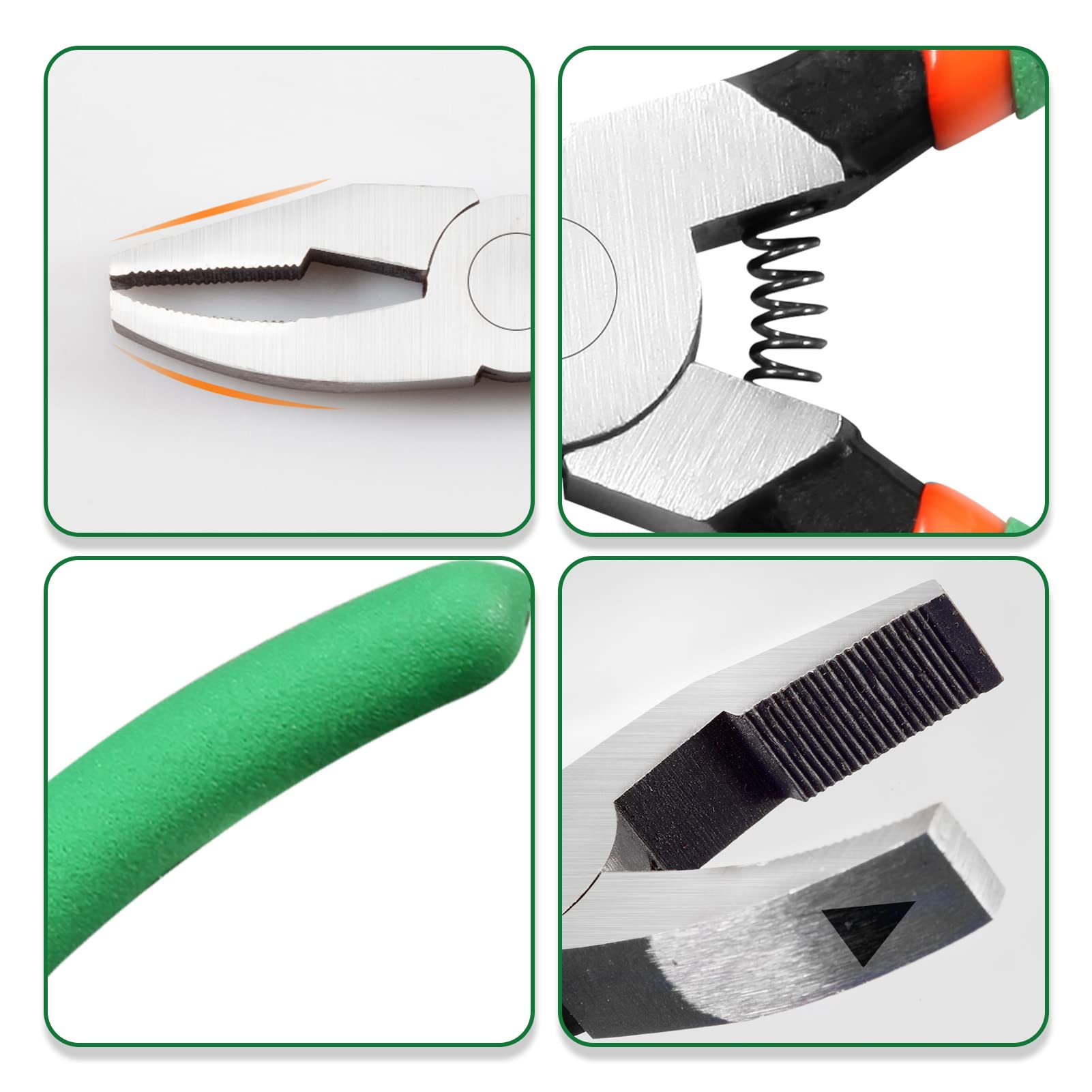 LEONTOOL Pince à briser vitrail 15,2 cm mâchoire 1,9 cm