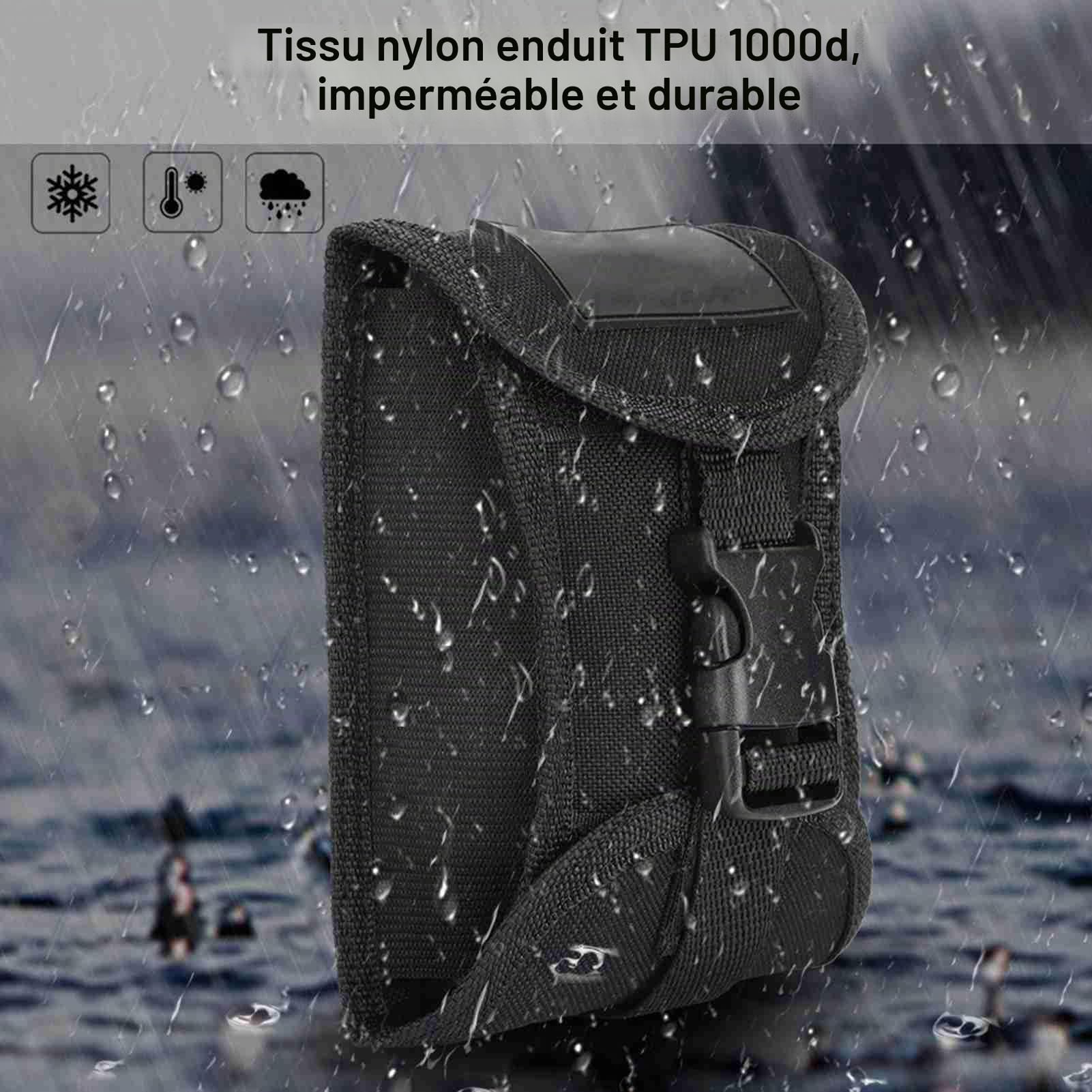 OUKENS Poche Poids Plongée 3 Kg Noir Nylon 1000D Boucle