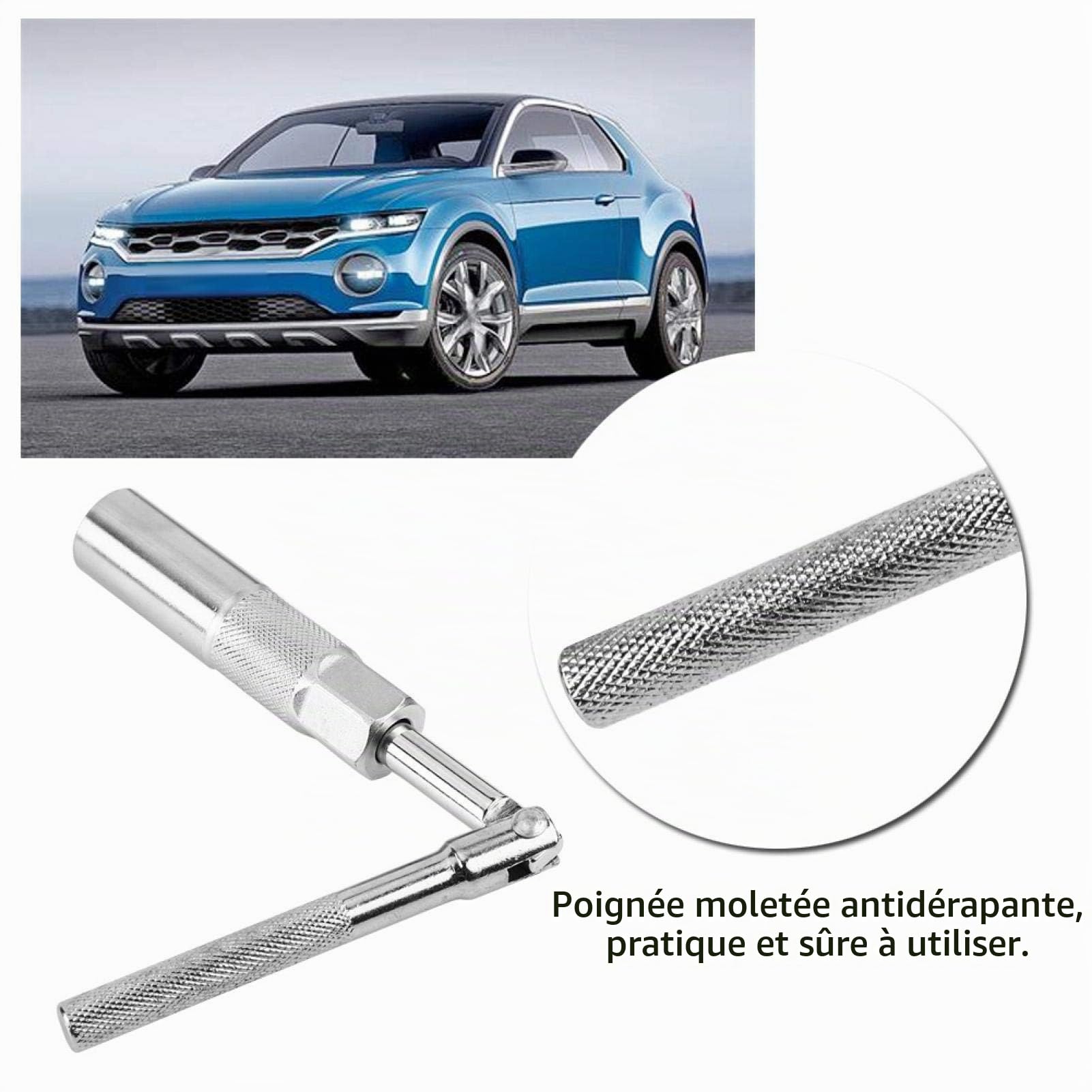 OUKENS clé amortisseur arrière douille 17 mm 270 mm Cr-V