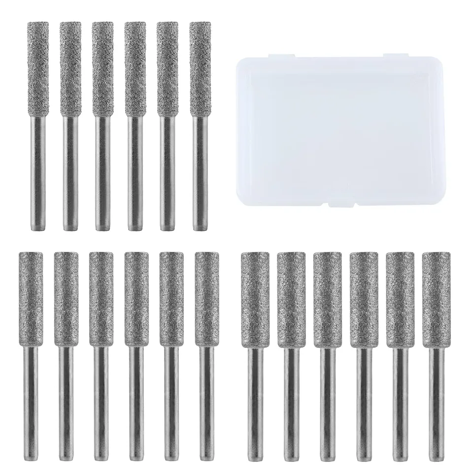 LEONTOOL Lime Diamant Tronçonneuse 4/4,8/5,5 mm Argent 18 Pièces