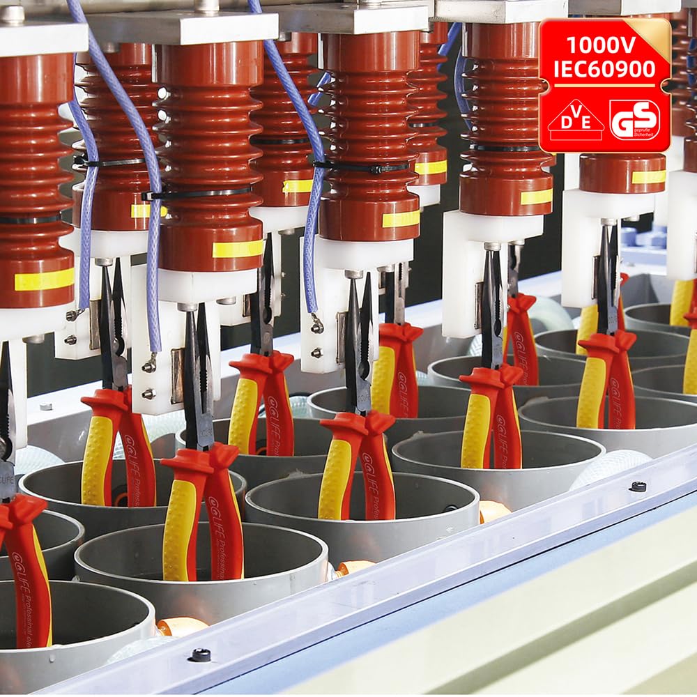 CCLIFE Screwdriver Sets Tournevis VDE 11Pcs 1000V +Pinces