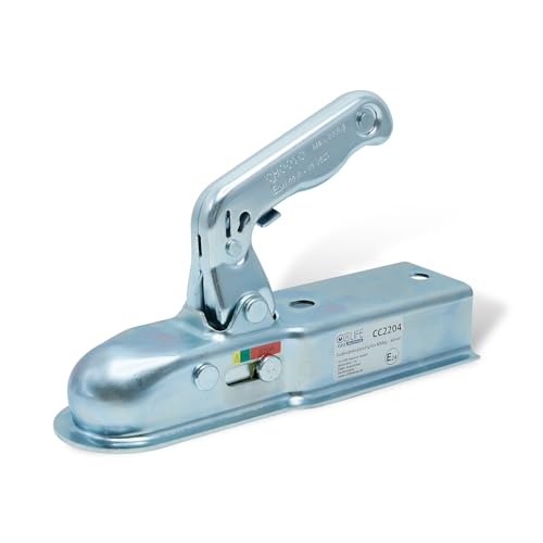 CCLife DIY Tools tête d'attelage 800 kg timon 60 mm