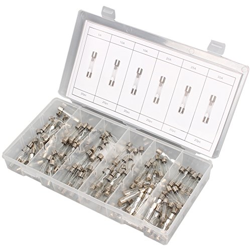 CCLIFE DIY Tools fusibles verre voiture 120 pièces 5-30A