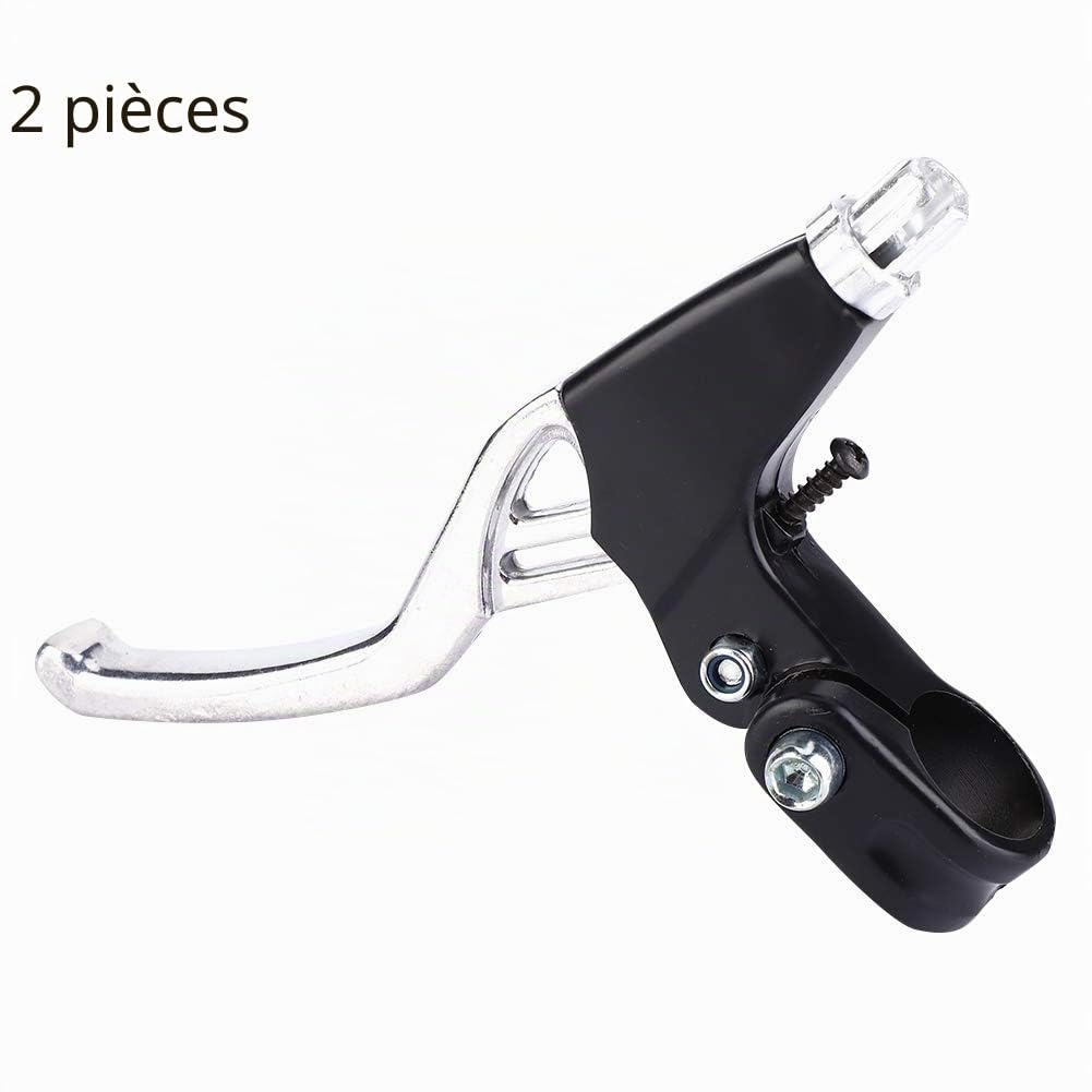 OUKENS Pièces de roue Leviers Frein Vélo Alu Argent 22mm