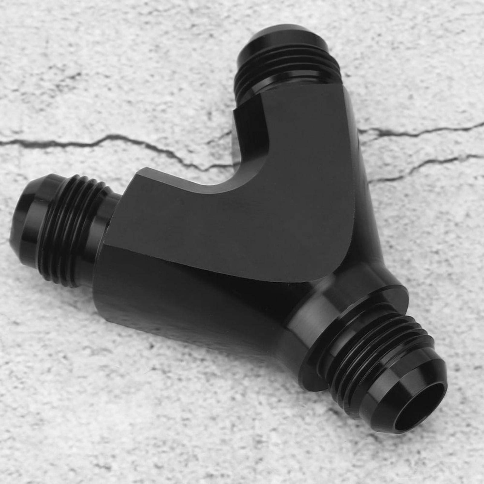 OUKENS Y-Block AN10 adaptateur 3 voies aluminium noir