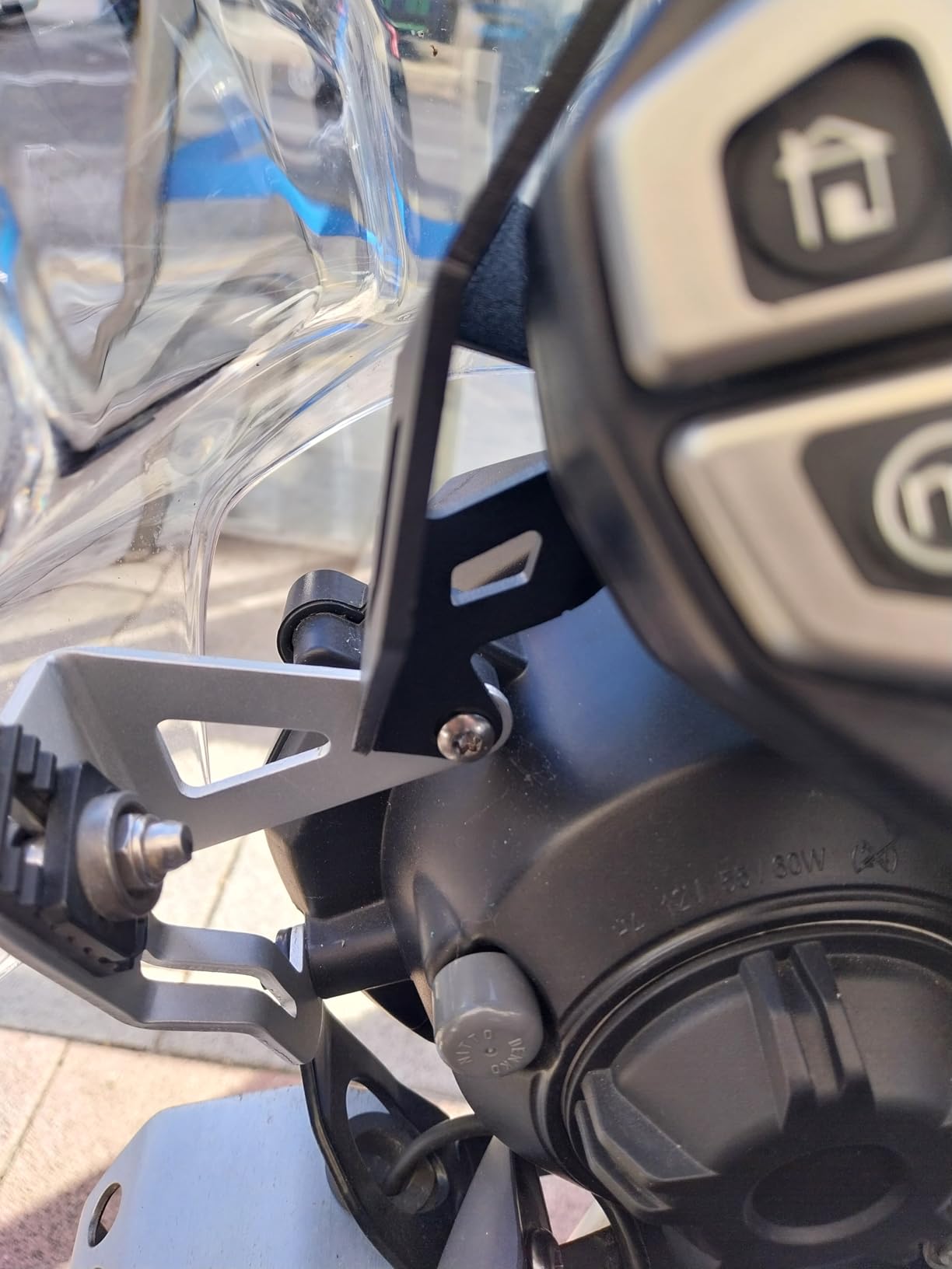 OUKENS Support téléphone moto Triumph Tiger 800 XCX/XRX alu