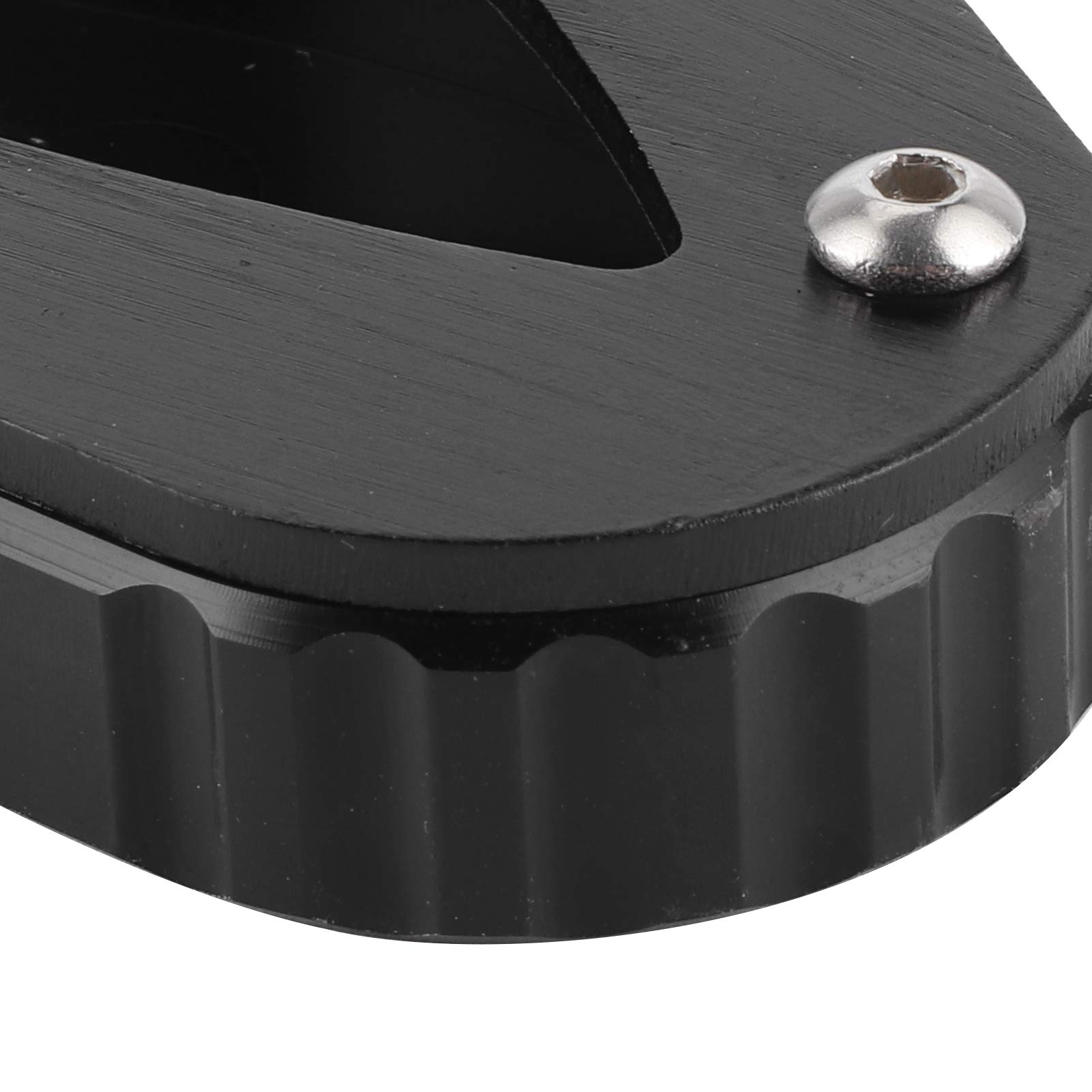 OUKENS Extension béquille Triumph Bonneville T100 T120 noire