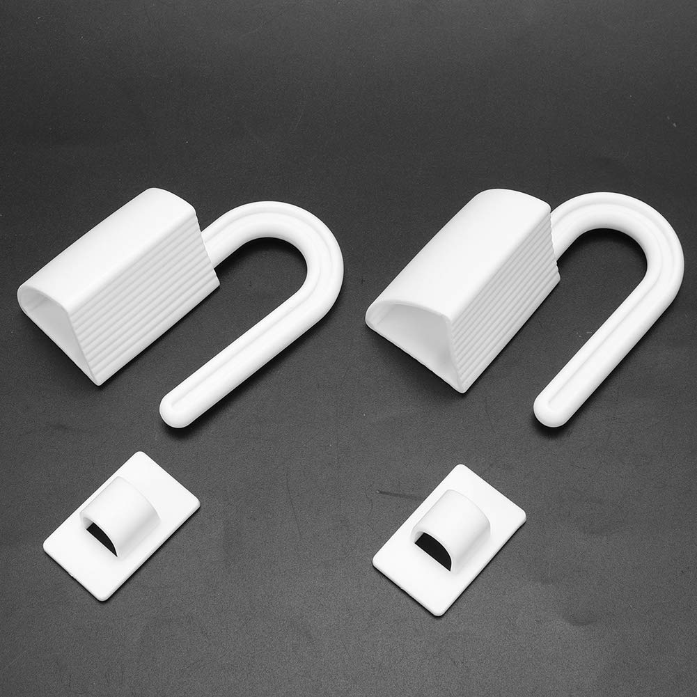 OUKENS Butée de porte sécurité enfant PP lot de 4
