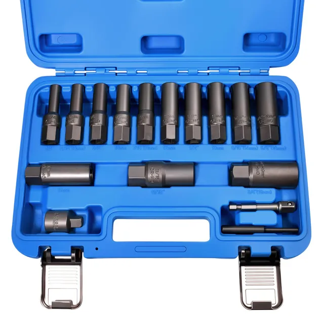 LEONTOOL Vis et Écrous Extracteur Boulon Spiral Profond 16 Pièces