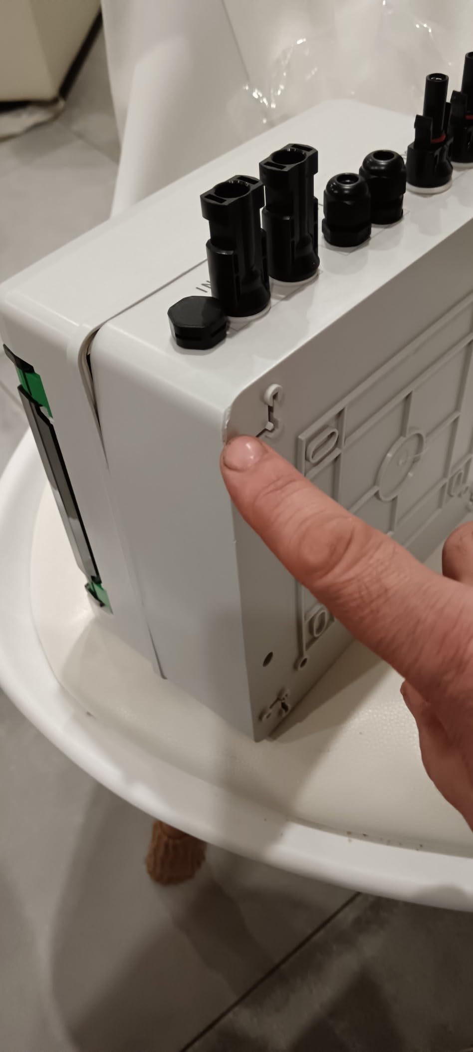 Jadeshay Solaire boîte combinaison 2 voies IP65 DC500V