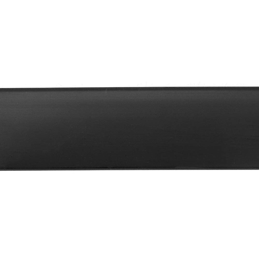 OUKENS Sourcil Roue 4,5 cm x 1,5 m Caoutchouc Noir