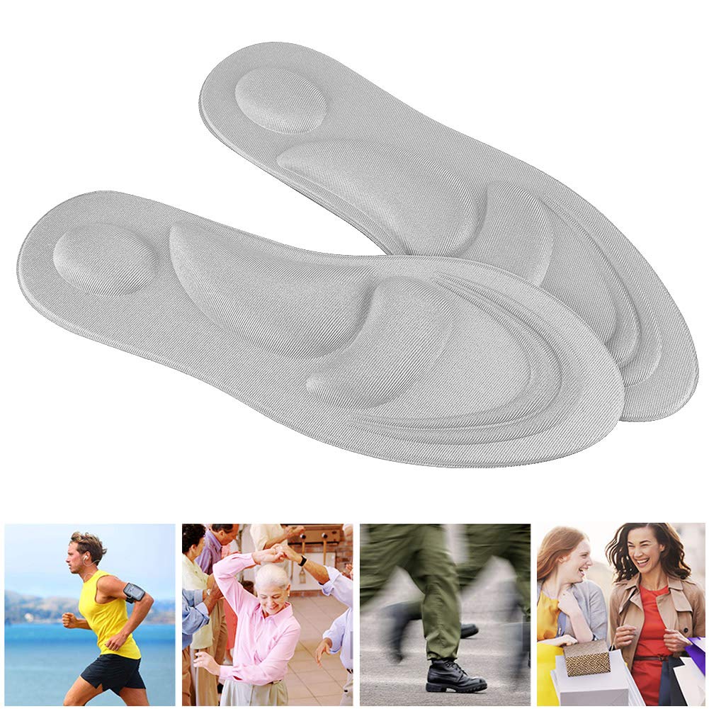 OUKENS Semelle intérieure mousse mémoire argent homme