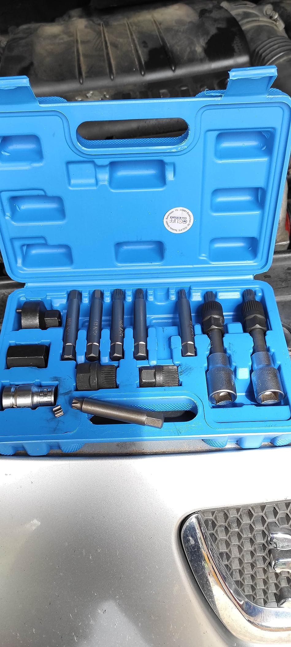 CCLIFE Puller Set coffret alternateur 29 pcs poulie roue libre