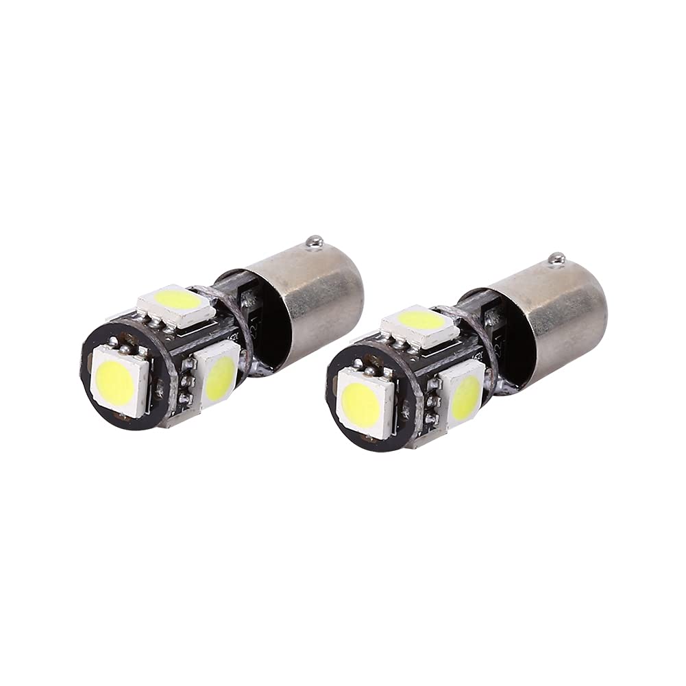 OUKENS Ampoule LED BA9S H6W Auto 360° Lot de 2