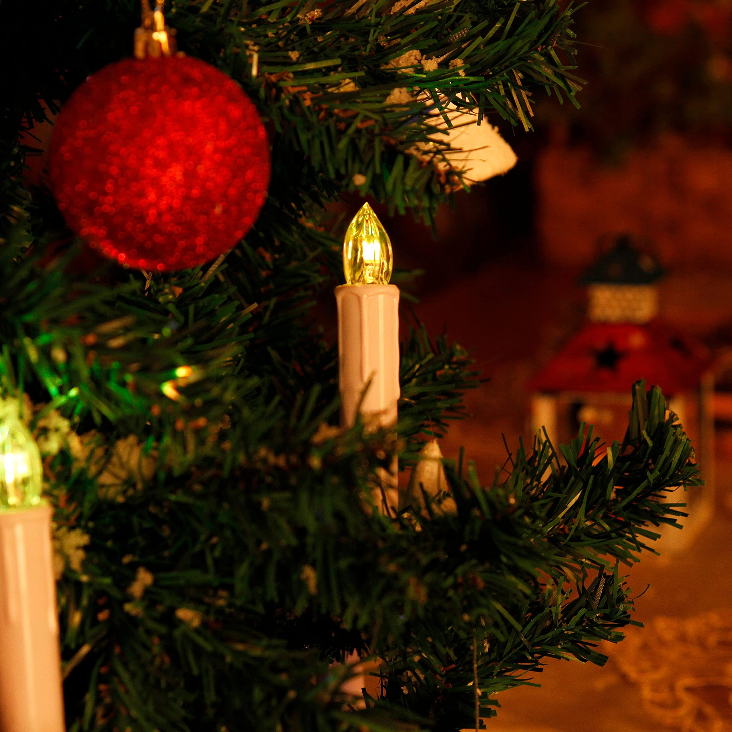 CCLIFE DIY Tools bougies LED sapin Noël RGB télécommande