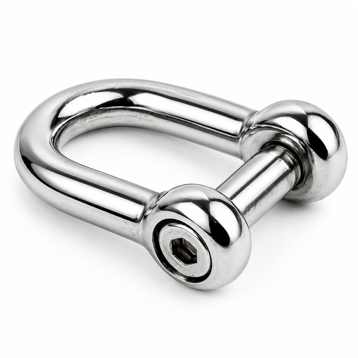 DAUMLINK Manilles manille ronde 8 mm inox A4 lot 2