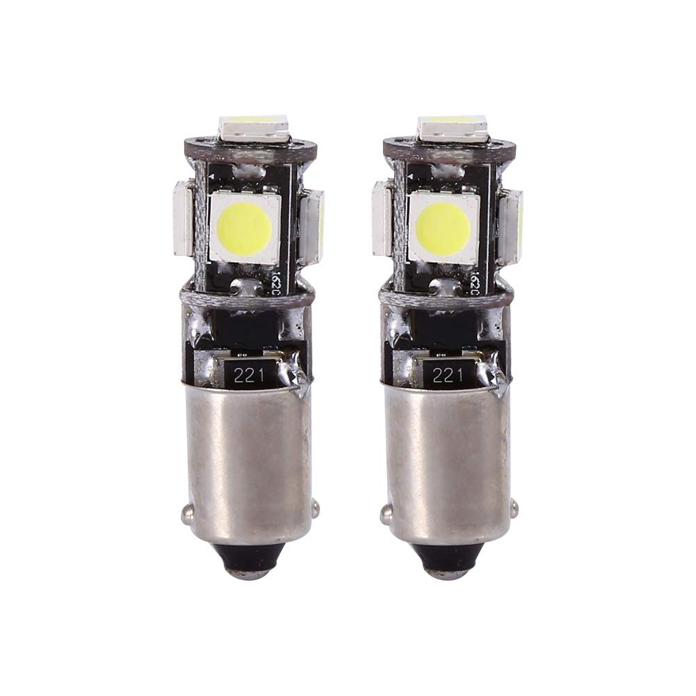 OUKENS Ampoule LED BA9S H6W Auto 360° Lot de 2