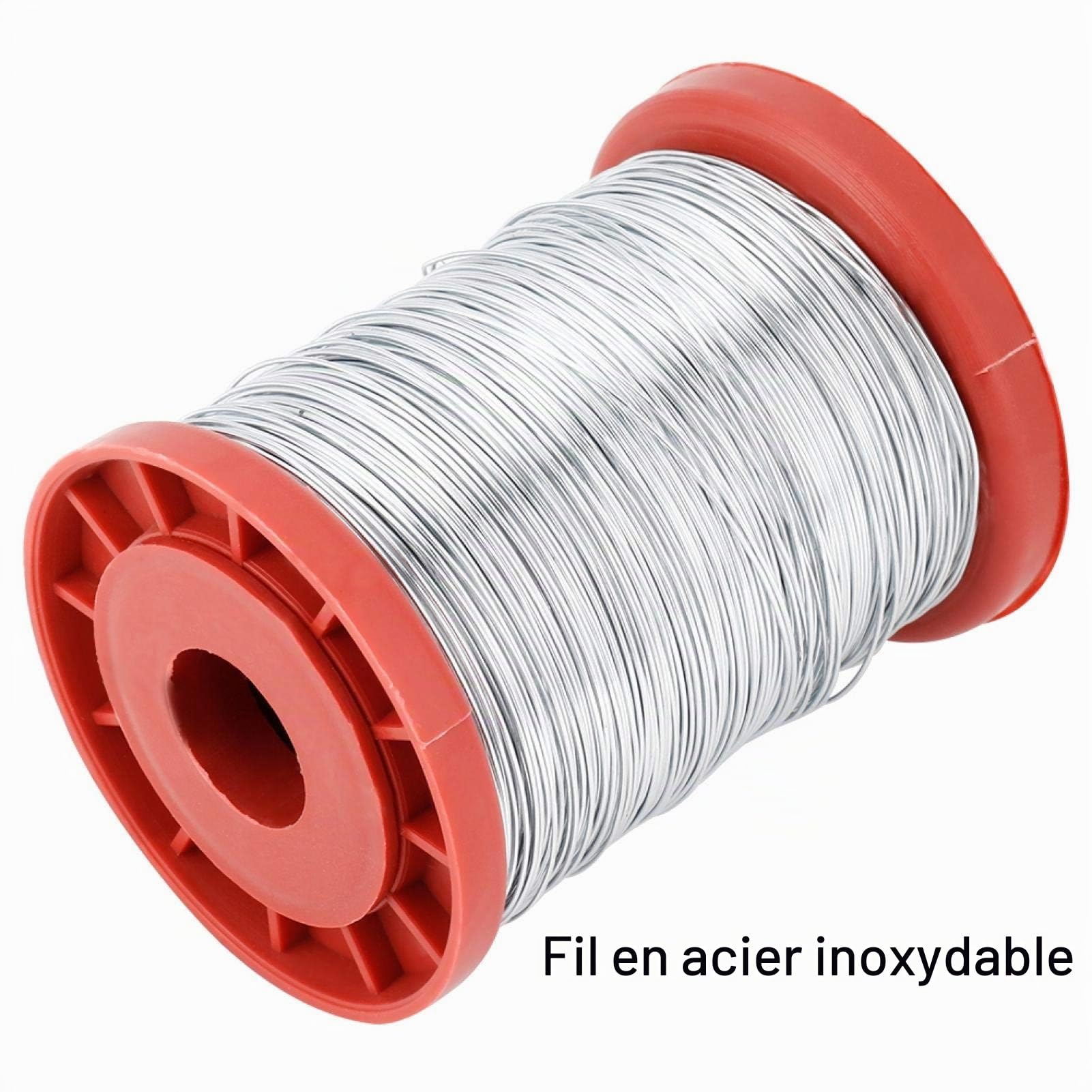 OUKENS Outillage et bricolage fil inox 0,5 mm 200 m ruche