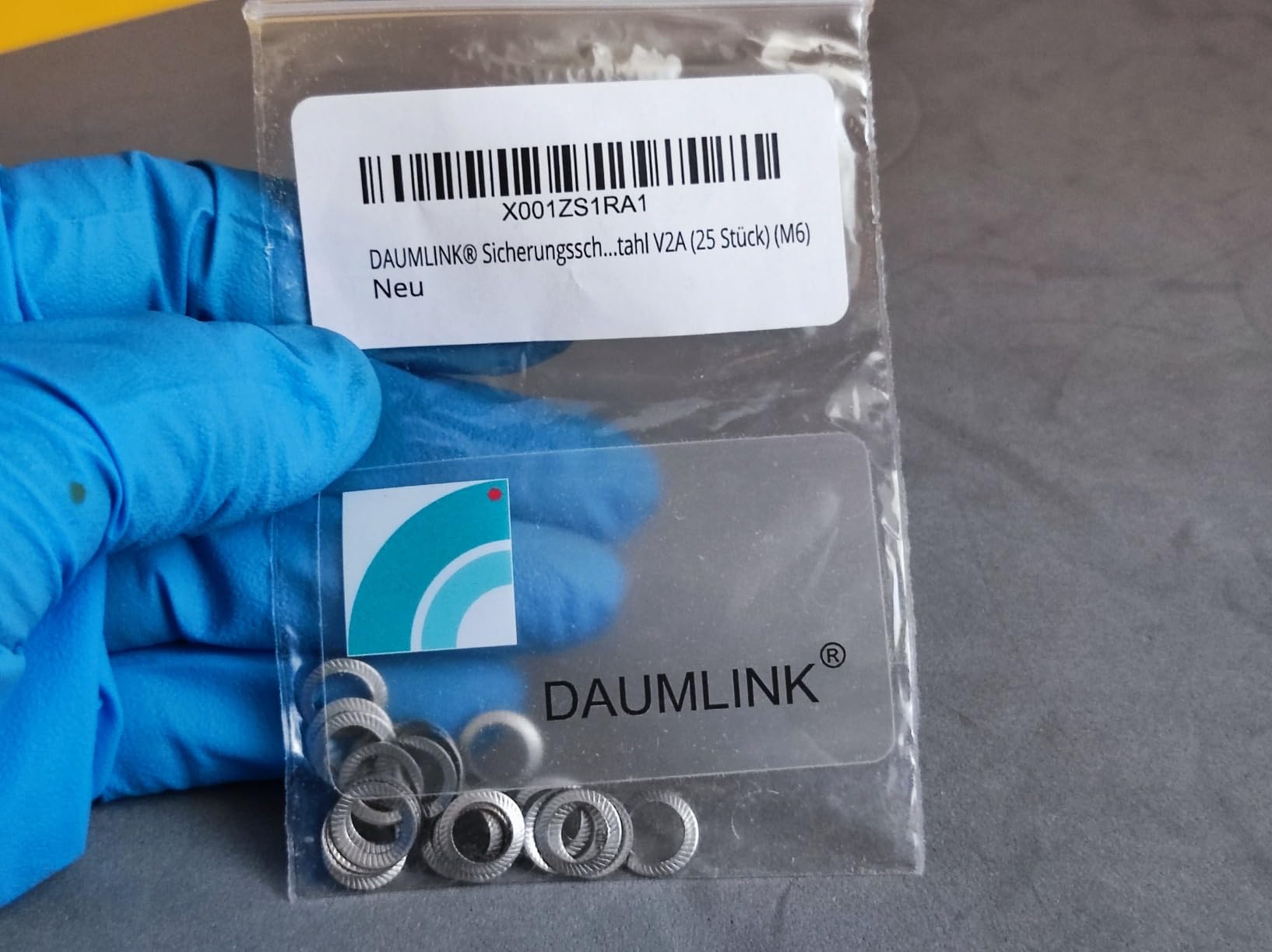 DAUMLINK Rondelles sécurité DIN 9250 M8 inox A2 lot 25