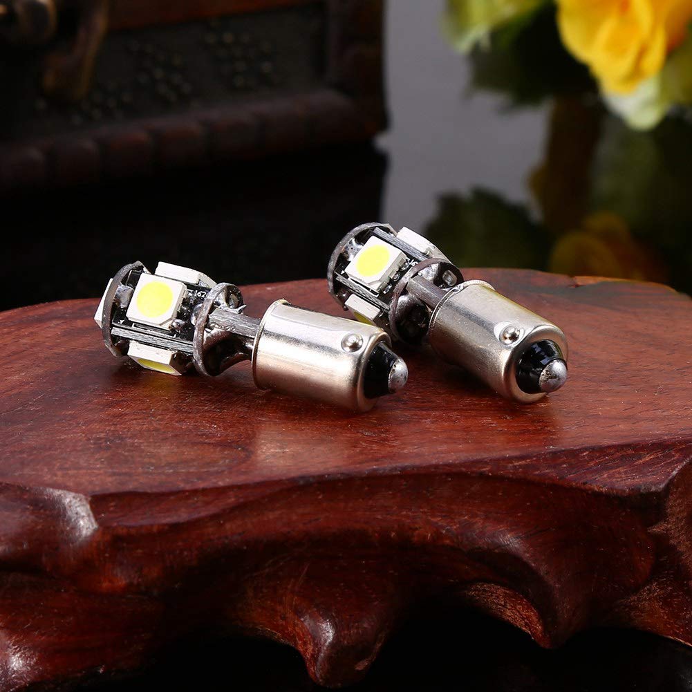 OUKENS Ampoule LED BA9S H6W Auto 360° Lot de 2